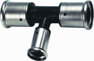 Henco pers t-stuk verlopend 26 x 16 x 26 MM kunststof 10PK-261626